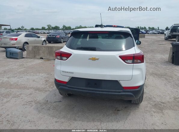 KL79MMS21PB048619 2023 CHEVROLET TRAILBLAZER White 