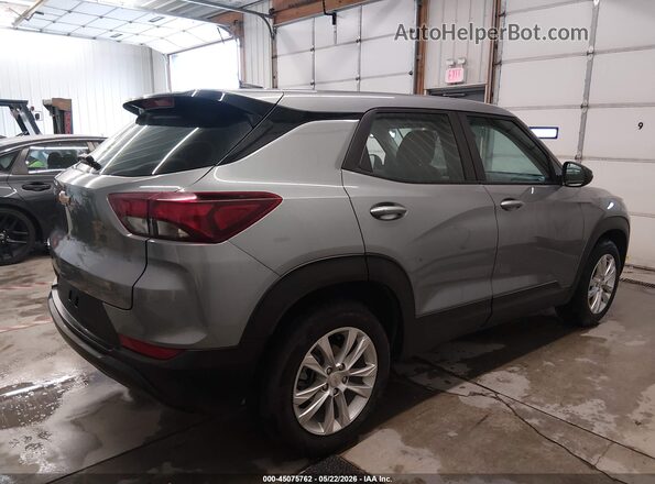 KL79MMS22PB217756 2023 CHEVROLET TRAILBLAZER Gray Задня права чверть