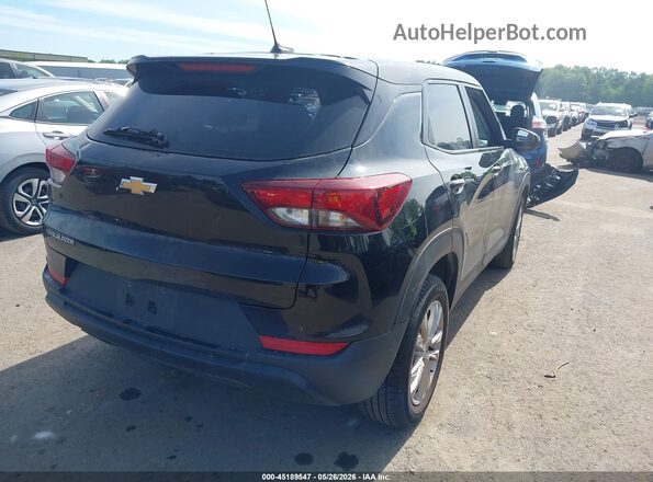 KL79MMS23MB127351 2021 CHEVROLET TRAILBLAZER Black Հետևի աջ