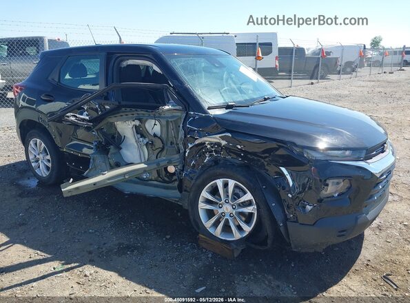 KL79MMS23MB181913 2021 CHEVROLET TRAILBLAZER Черный Вид спереди