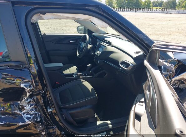 KL79MMS23MB181913 2021 CHEVROLET TRAILBLAZER Черный Вид салона спереди
