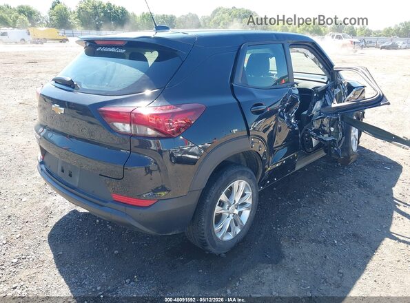 KL79MMS23MB181913 2021 CHEVROLET TRAILBLAZER Черный Задняя правая четверть
