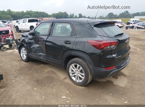KL79MMS26MB010542 2021 CHEVROLET TRAILBLAZER Black უკანა მარცხენა