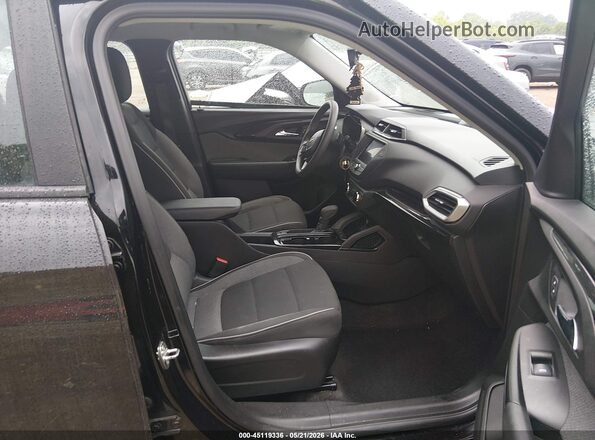 KL79MMS26MB010542 2021 CHEVROLET TRAILBLAZER Black წინა სალონის ხედი