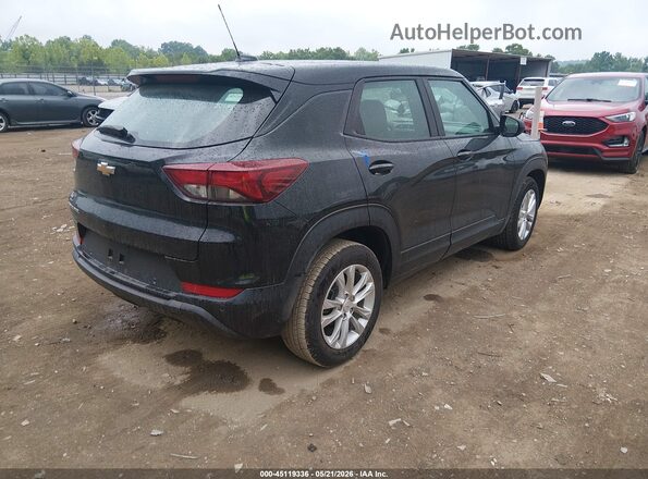 KL79MMS26MB010542 2021 CHEVROLET TRAILBLAZER Black უკანა მარჯვენა