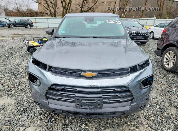 KL79MMS26MB100712 2021 CHEVROLET TRAILBLAZER Серый Вид спереди