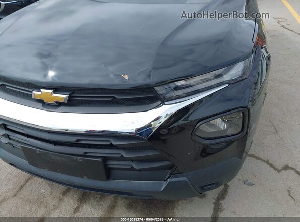 KL79MMS26NB146185 2022 CHEVROLET TRAILBLAZER Black 