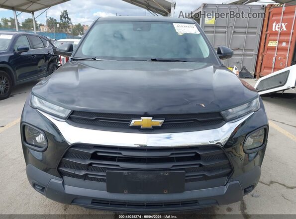 KL79MMS26NB146185 2022 CHEVROLET TRAILBLAZER Black Widok wnętrza z tyłu