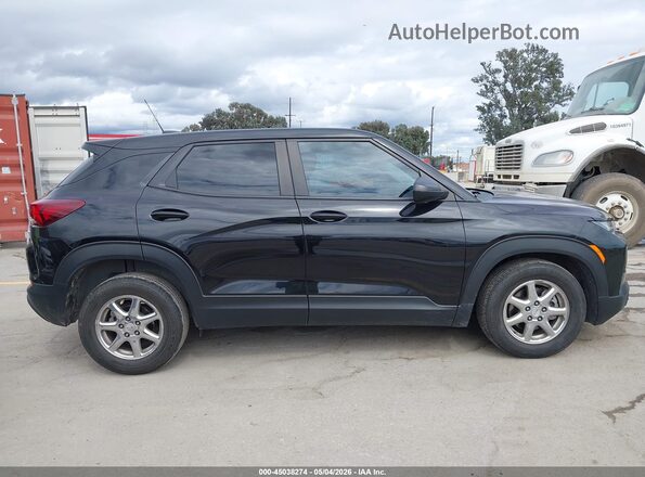 KL79MMS26NB146185 2022 CHEVROLET TRAILBLAZER Black Widok wnętrza 360 stopni