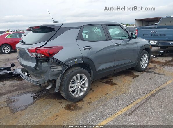 KL79MMS27MB165276 2021 CHEVROLET TRAILBLAZER Gray Rear right