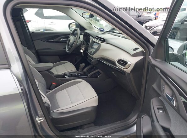 KL79MMS27MB165276 2021 CHEVROLET TRAILBLAZER Gray Front interior view