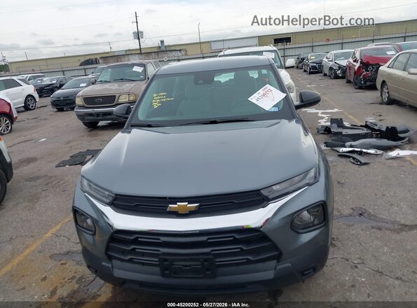 KL79MMS27MB165276 2021 CHEVROLET TRAILBLAZER Gray Rear interior view