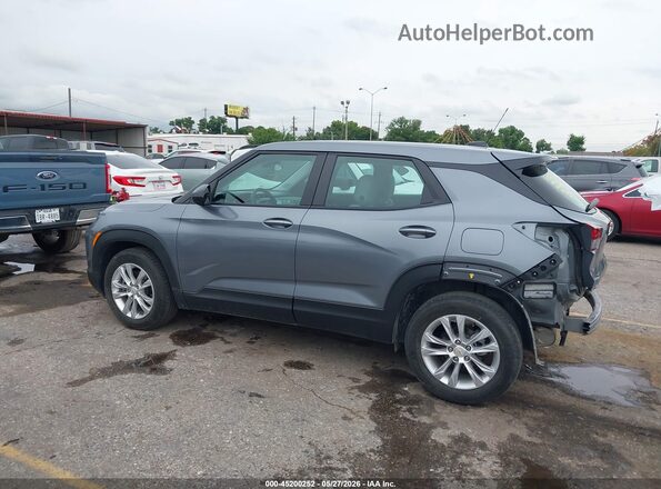 KL79MMS27MB165276 2021 CHEVROLET TRAILBLAZER Gray 