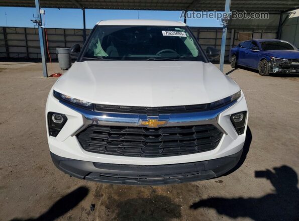 KL79MMS29RB034454 2024 CHEVROLET TRAILBLAZER Белый Вид спереди