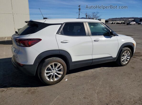 KL79MMS29RB034454 2024 CHEVROLET TRAILBLAZER Белый Задняя правая четверть