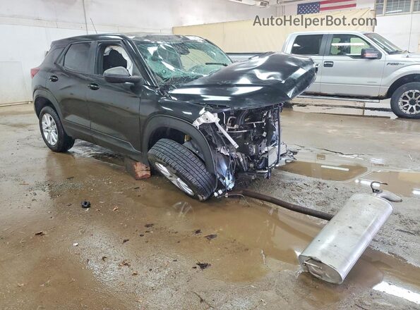 KL79MMS2XMB097281 2021 CHEVROLET TRAILBLAZER Black 
