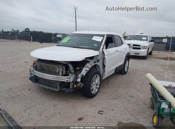 KL79MMS2XMB168186 2021 CHEVROLET TRAILBLAZER Белый 