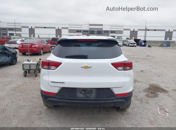 KL79MMS2XMB168186 2021 CHEVROLET TRAILBLAZER Белый 