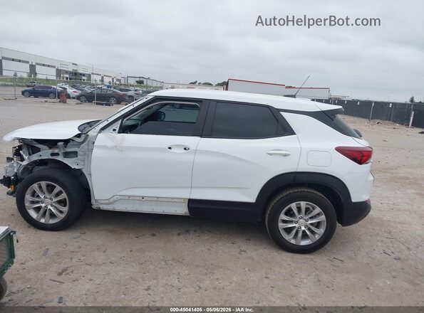 KL79MMS2XMB168186 2021 CHEVROLET TRAILBLAZER Белый 