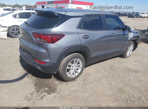 KL79MMS2XMB169497 2021 CHEVROLET TRAILBLAZER Gray Հետևի աջ