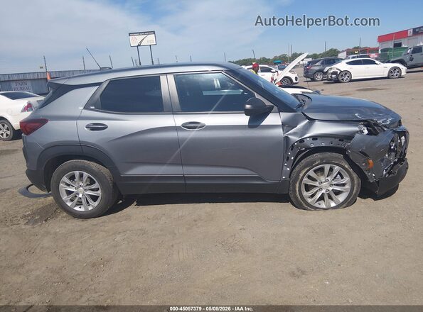 KL79MMS2XMB169497 2021 CHEVROLET TRAILBLAZER Gray Սալոնի հետևի տեսք