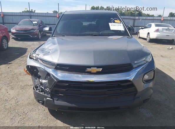 KL79MMS2XMB169497 2021 CHEVROLET TRAILBLAZER Gray Սարքավորումների վահանակի տեսք