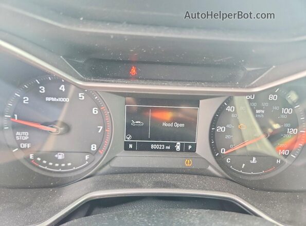 KL79MMS2XMB176210 2021 CHEVROLET TRAILBLAZER White ხელსაწყოთა პანელის ხედი