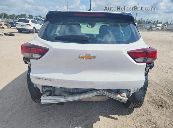 KL79MMS2XMB176210 2021 CHEVROLET TRAILBLAZER White უკანა ხედი
