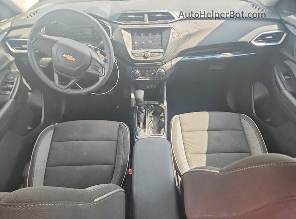 KL79MMS2XMB176210 2021 CHEVROLET TRAILBLAZER White წინა პანელის ხედი