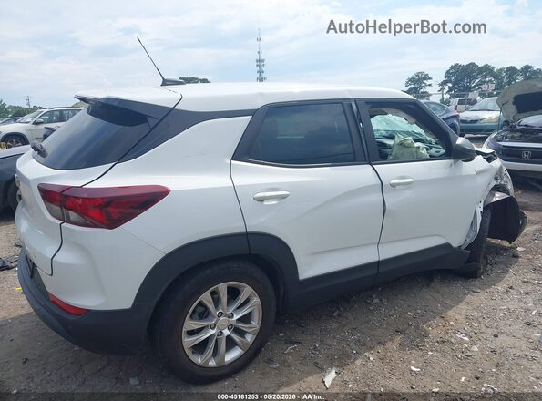 KL79MMS2XMB181035 2021 CHEVROLET TRAILBLAZER White უკანა მარჯვენა