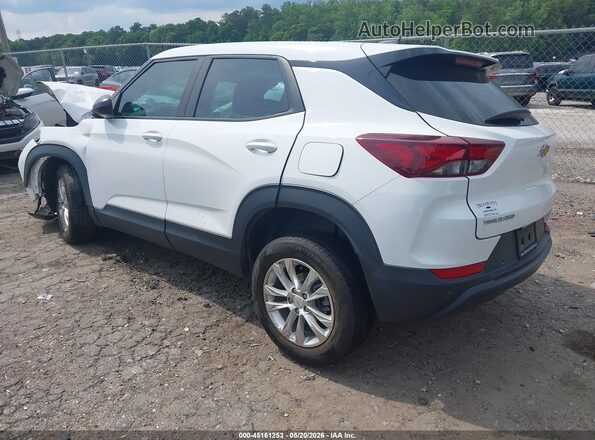 KL79MMS2XMB181035 2021 CHEVROLET TRAILBLAZER White უკანა მარცხენა