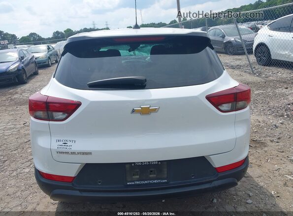 KL79MMS2XMB181035 2021 CHEVROLET TRAILBLAZER White 