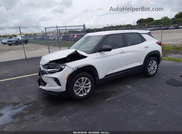 KL79MMS2XRB129301 2024 CHEVROLET TRAILBLAZER White Przód lewy