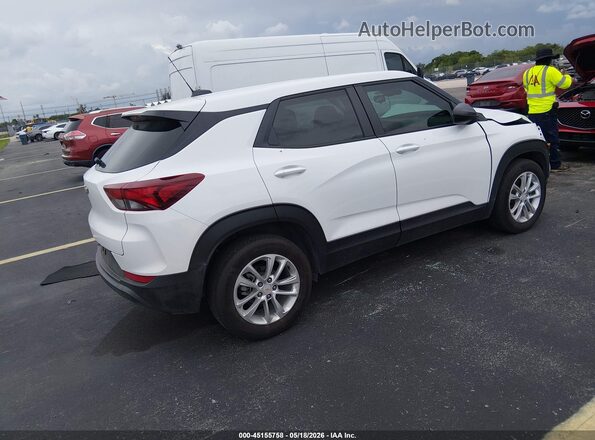 KL79MMS2XRB129301 2024 CHEVROLET TRAILBLAZER White Tył prawy