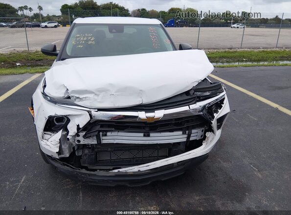 KL79MMS2XRB129301 2024 CHEVROLET TRAILBLAZER White Widok zestawu wskaźników
