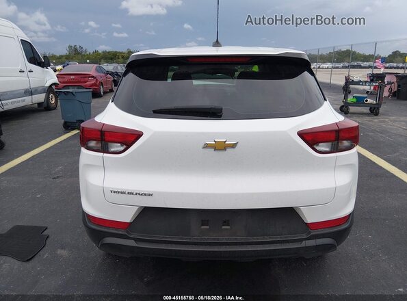 KL79MMS2XRB129301 2024 CHEVROLET TRAILBLAZER White 