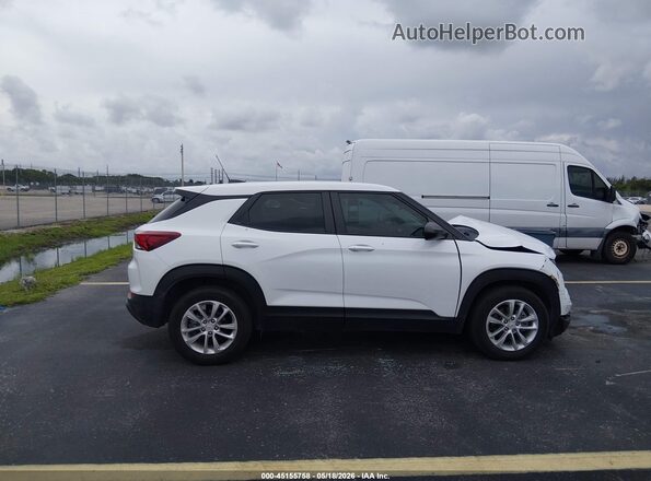 KL79MMS2XRB129301 2024 CHEVROLET TRAILBLAZER White Widok wnętrza z tyłu