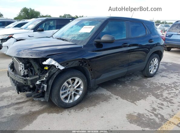 KL79MMS2XRB133509 2024 CHEVROLET TRAILBLAZER Black Передня ліва чверть
