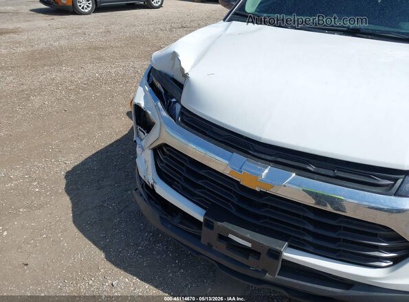 KL79MMSL4RB142084 2024 CHEVROLET TRAILBLAZER Белый Вид спереди