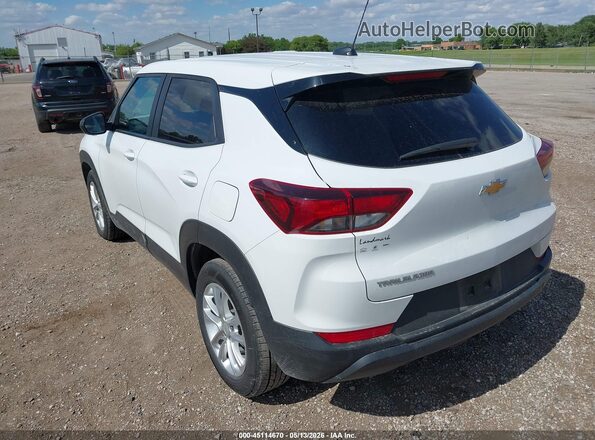 KL79MMSL4RB142084 2024 CHEVROLET TRAILBLAZER Белый Задняя левая четверть