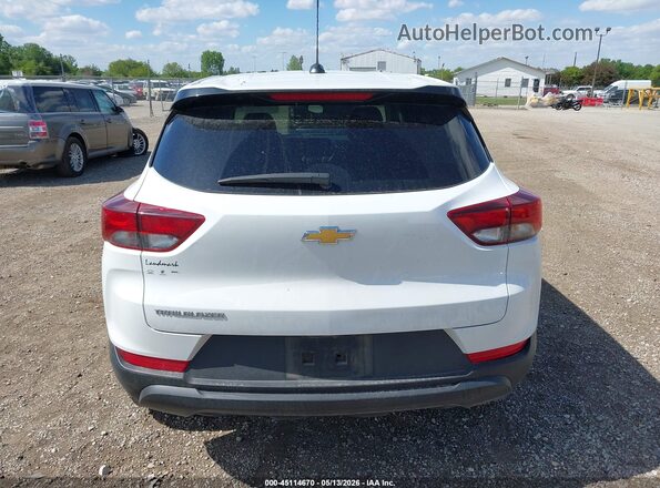 KL79MMSL4RB142084 2024 CHEVROLET TRAILBLAZER Белый 