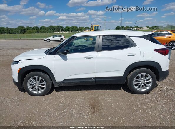 KL79MMSL4RB142084 2024 CHEVROLET TRAILBLAZER Белый Панорамный вид салона 360°