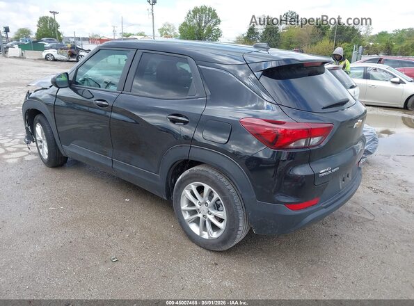 KL79MMSL5RB135645 2024 CHEVROLET TRAILBLAZER Black Задня ліва чверть