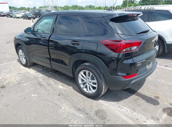 KL79MMSL7RB127417 2024 CHEVROLET TRAILBLAZER Черный Задняя левая четверть