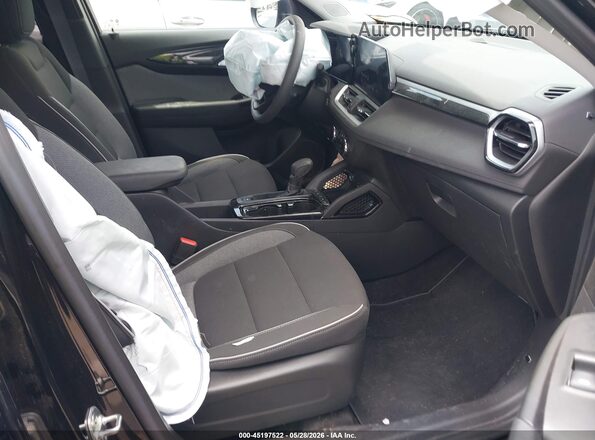 KL79MMSL7RB127417 2024 CHEVROLET TRAILBLAZER Черный Вид салона спереди