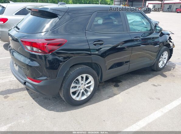 KL79MMSL7RB127417 2024 CHEVROLET TRAILBLAZER Черный Задняя правая четверть
