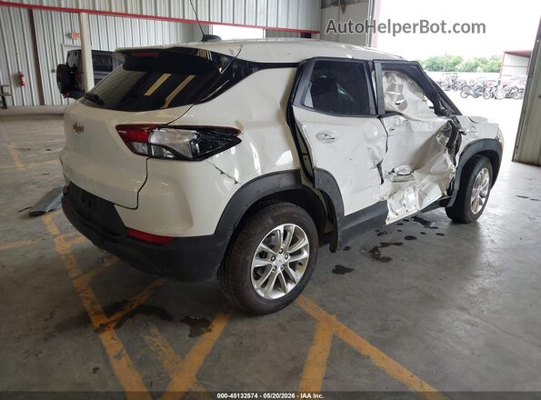 KL79MMSL7SB167857 2025 CHEVROLET TRAILBLAZER Белый Задняя правая четверть