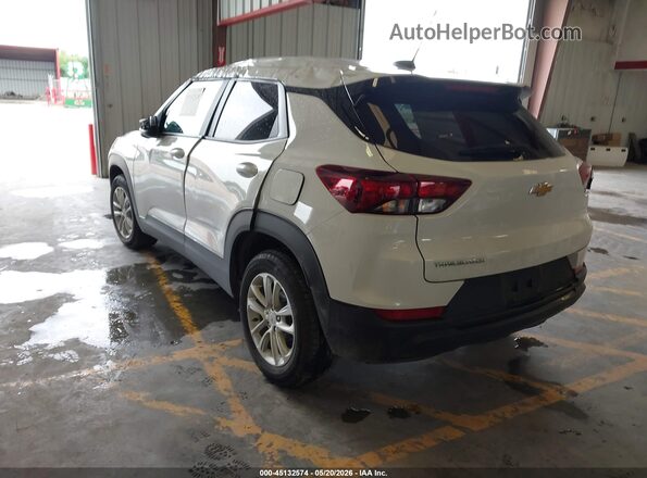 KL79MMSL7SB167857 2025 CHEVROLET TRAILBLAZER Белый Задняя левая четверть
