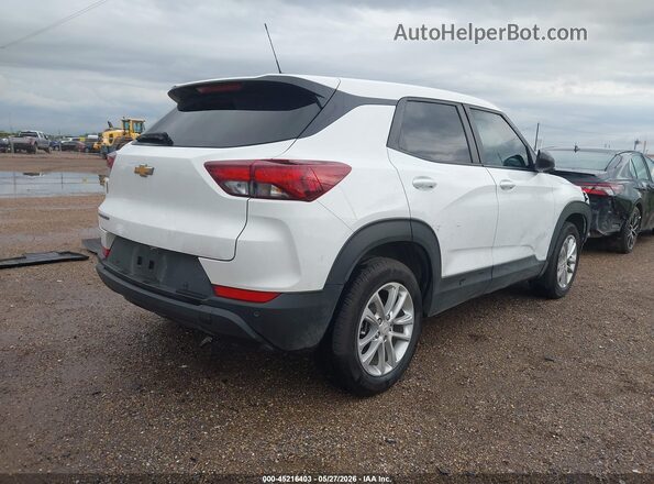 KL79MMSP3SB022429 2025 CHEVROLET TRAILBLAZER Белый Задняя правая четверть