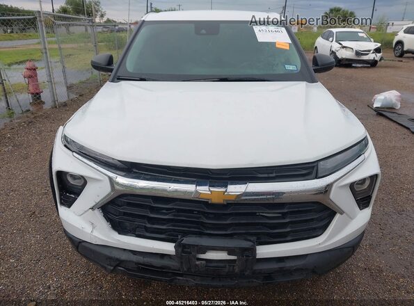 KL79MMSP3SB022429 2025 CHEVROLET TRAILBLAZER Белый Вид щитка приборов